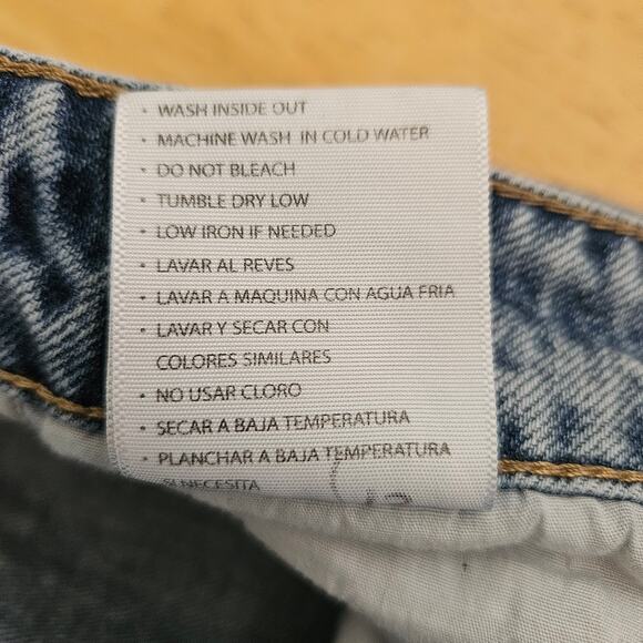 Kancan 90's Boyfriend Patch Denim Jeans Boho Sz 9/28 EUC - Picture 5 of 12